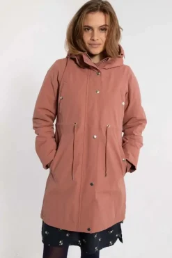 Danefæ Winterjacken>Danenora Winter Parka Beige Rose