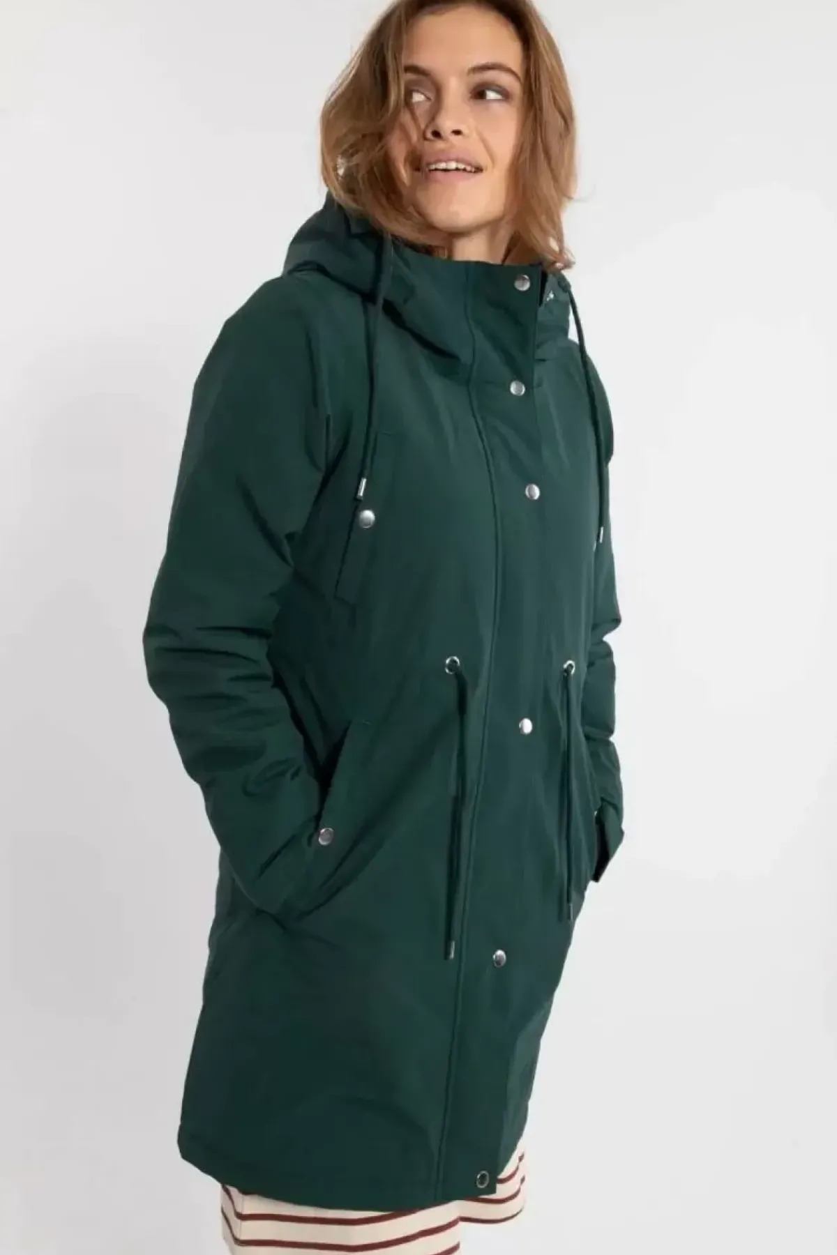 Danefæ Winterjacken>Danenora Winter Parka Deep Forest