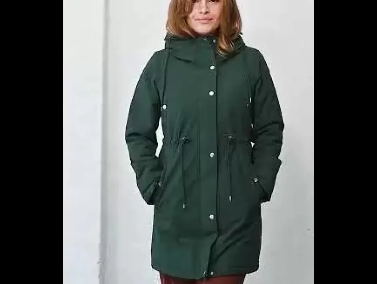 Danefæ Winterjacken>Danenora Winter Parka Deep Forest