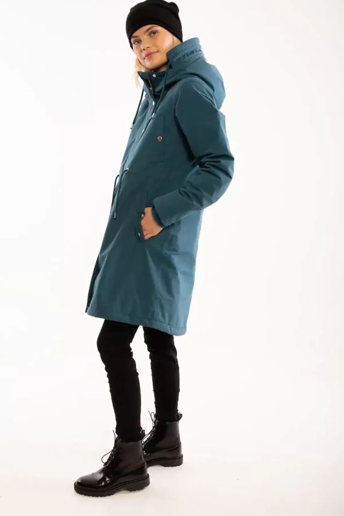 Danefæ Winterjacken>Danenora Winter Parka Dusty Blue