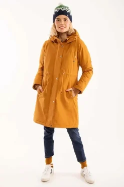 Danefæ Winterjacken>Danenora Winter Parka Mustard