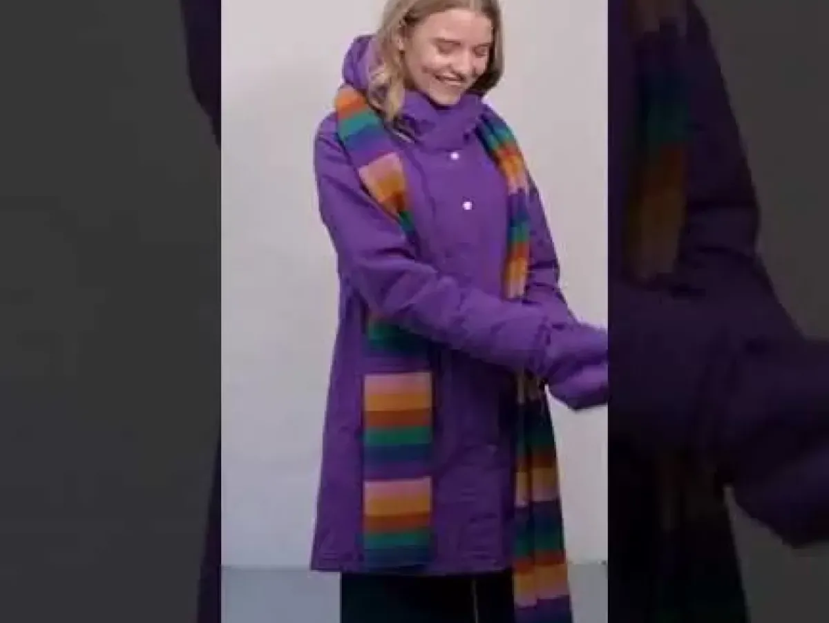 Danefæ Winterjacken>Danenora Winter Parka Purple