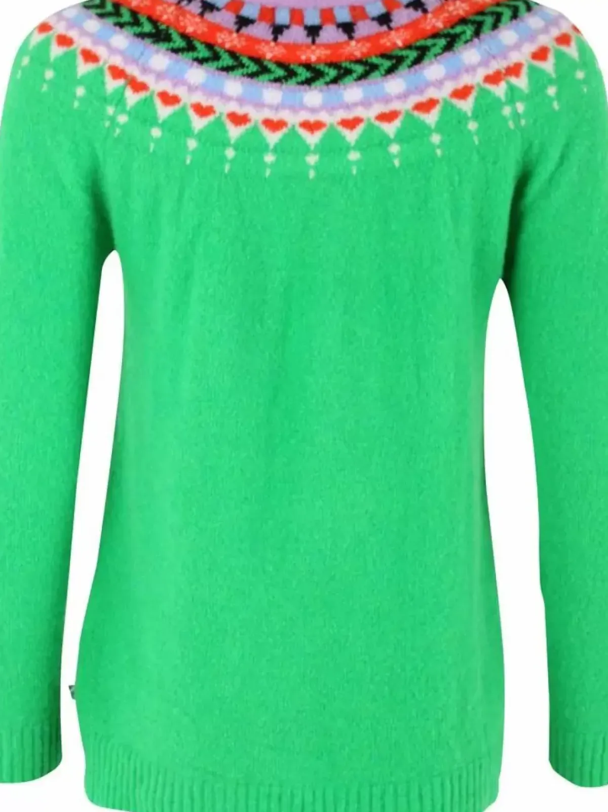 Danefæ Strickwaren>Danepeaceful Light Wool Sweater Green