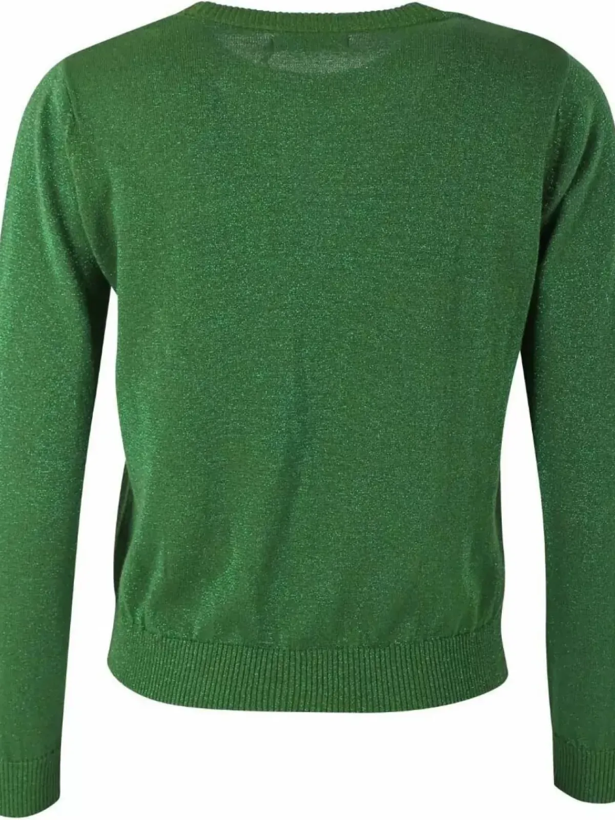 Danefæ Strickwaren>Danepearly Glitter Sweater Fall Jungle W. Green Glitter