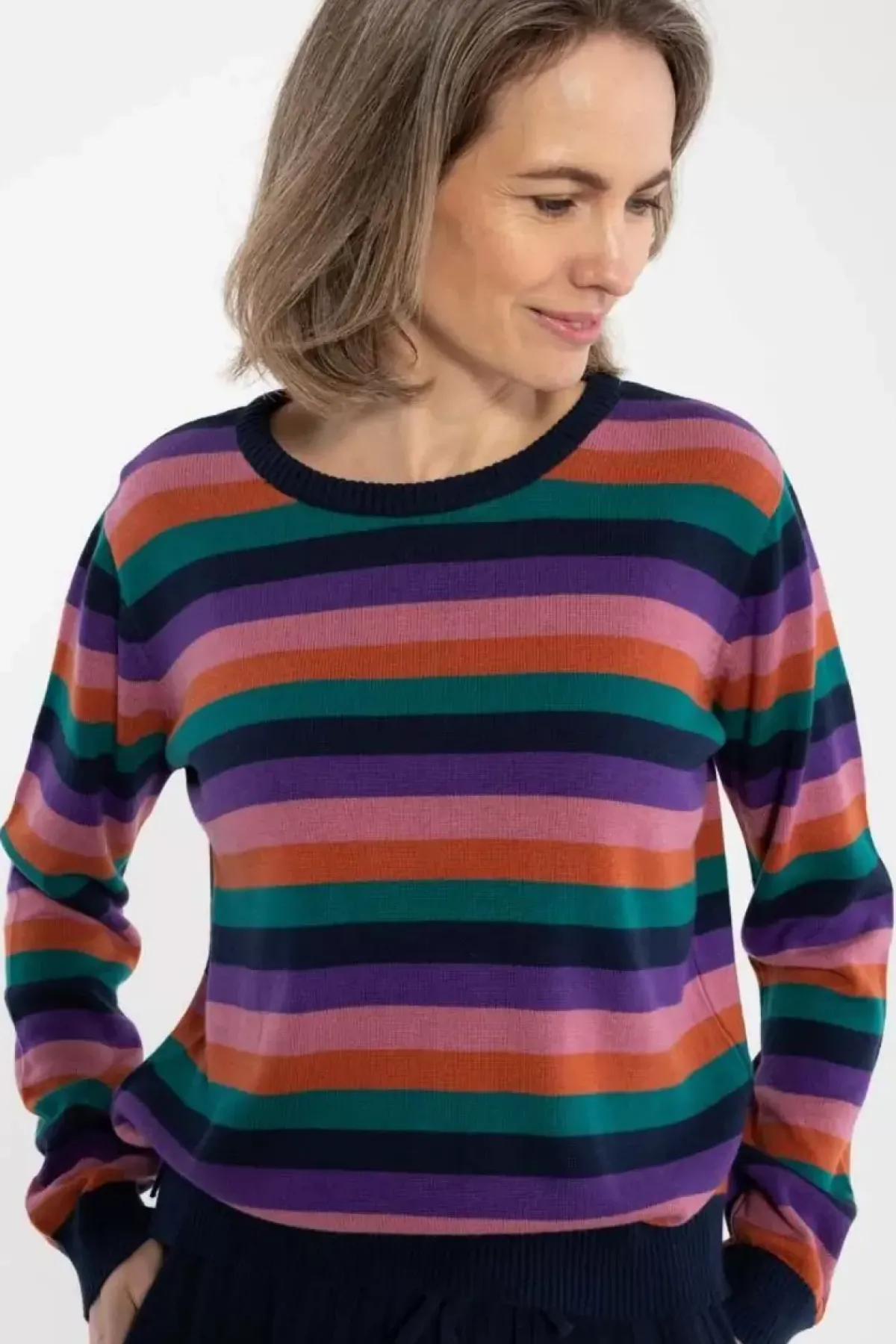 Danefæ Strickwaren>Danepearly Pearl Knit Sweater Multicolor 2
