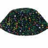 Danefæ Mützen/Hute>Danepoppins Hat Dk Navy Botanical