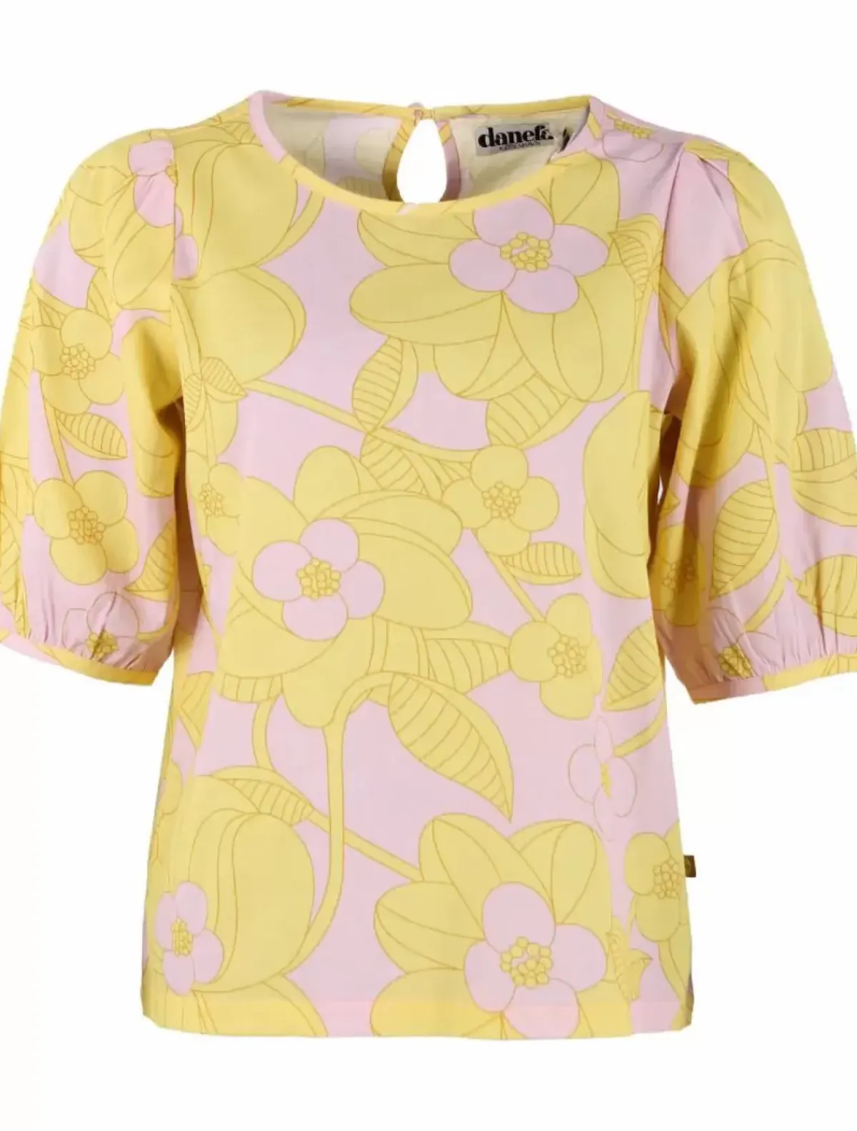 Danefæ Blusen>Daneprosecco Shirt Light Pink Bloom Boom