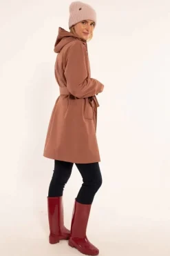 Danefæ Regenjacken>Danerainlover Raincoat Beige Rose