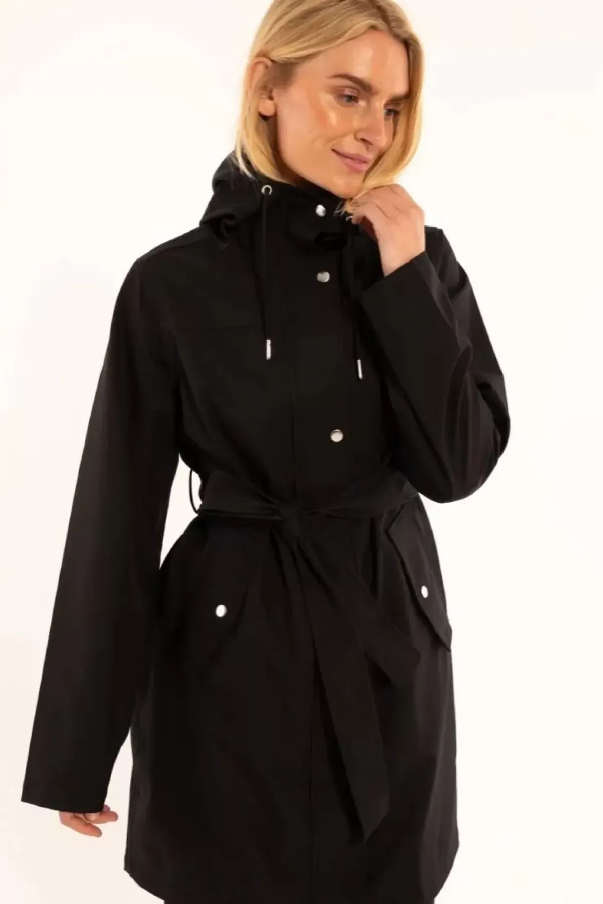 Danefæ Regenjacken>Danerainlover Raincoat Black