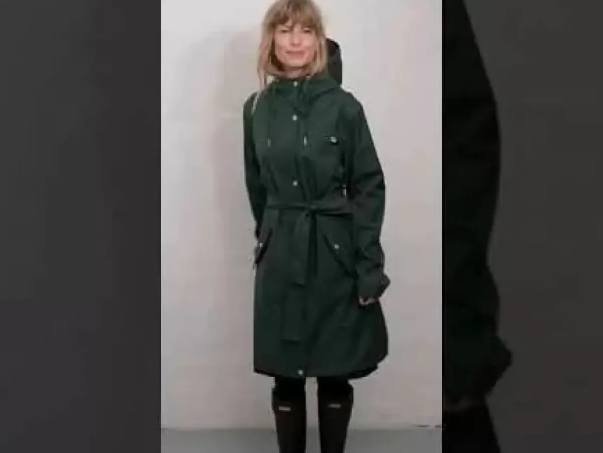 Danefæ Regenjacken>Danerainlover Raincoat Deep Forest