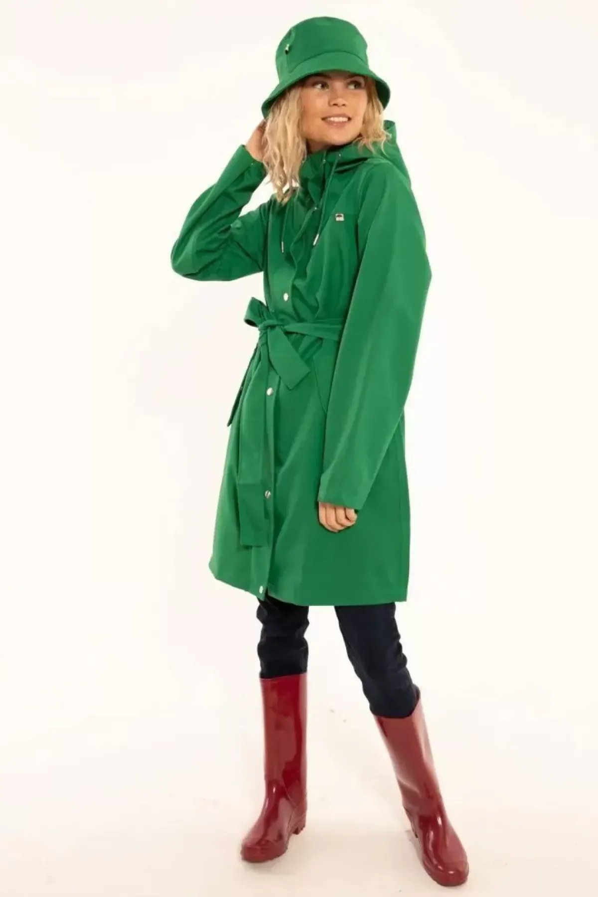 Danefæ Regenjacken>Danerainlover Raincoat Green