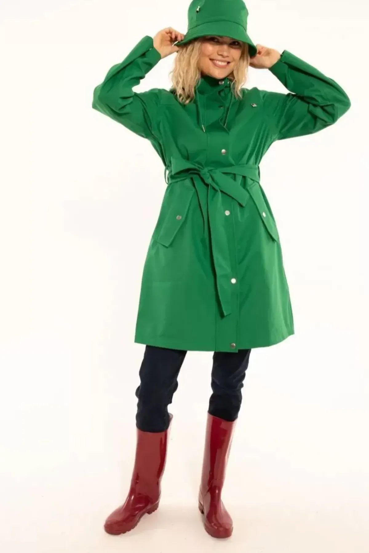 Danefæ Regenjacken>Danerainlover Raincoat Green