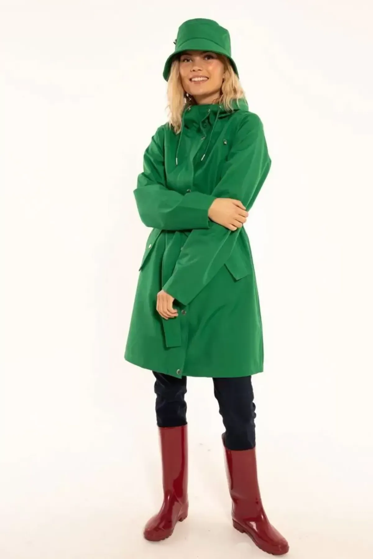 Danefæ Regenjacken>Danerainlover Raincoat Green
