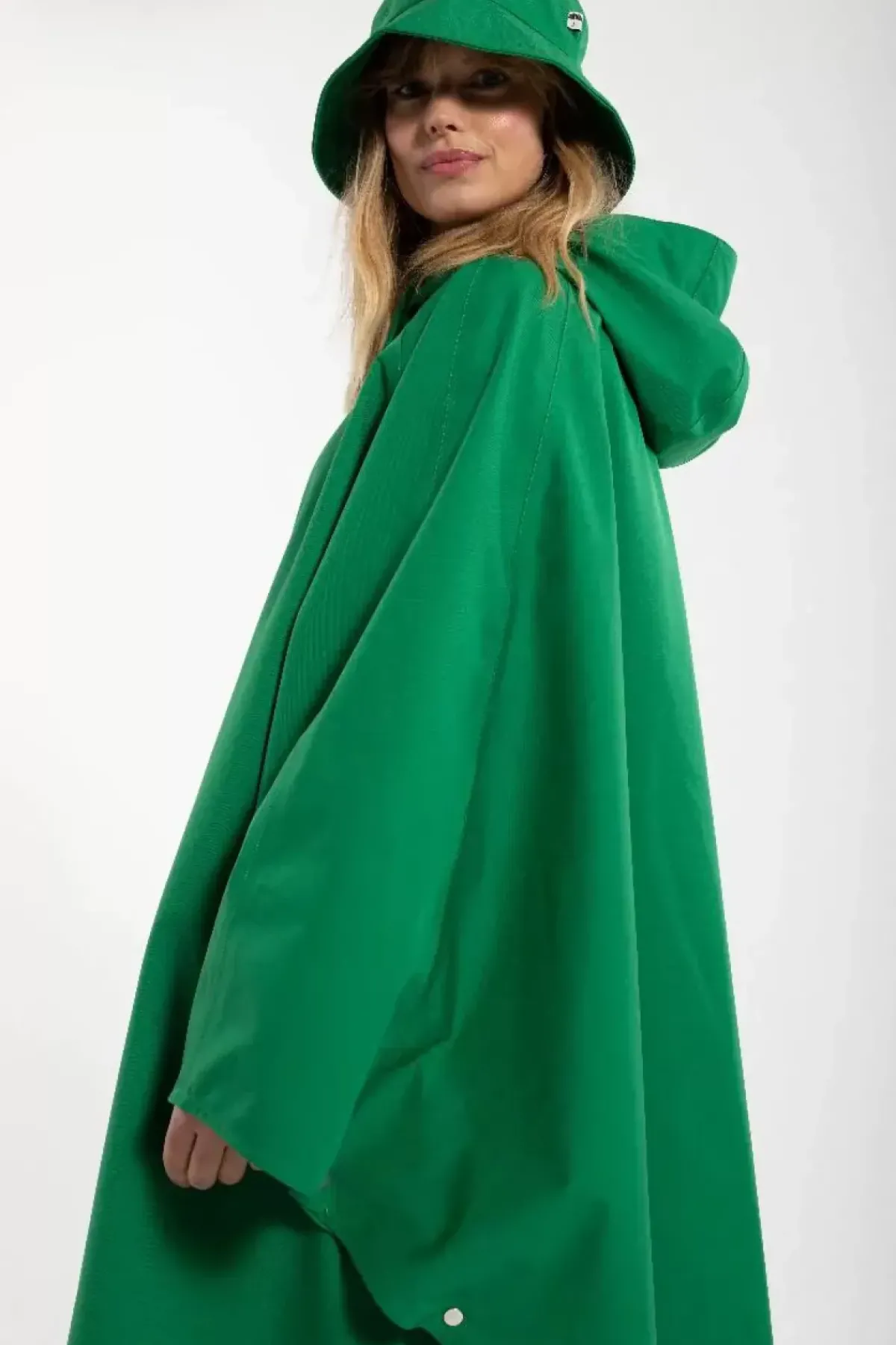 Danefæ Regenjacken>Danerain Poncho Green