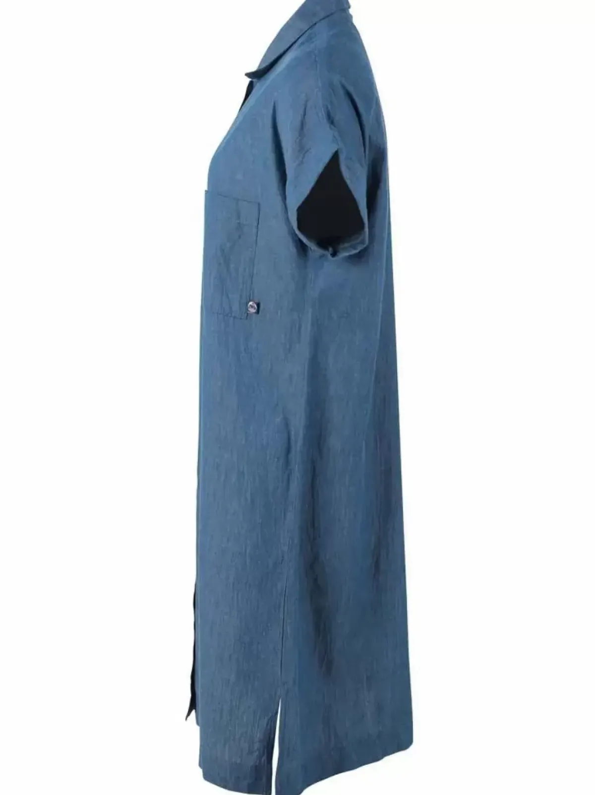 Danefæ Kleider>Danerrand Chambrey Dress Dk Indigo
