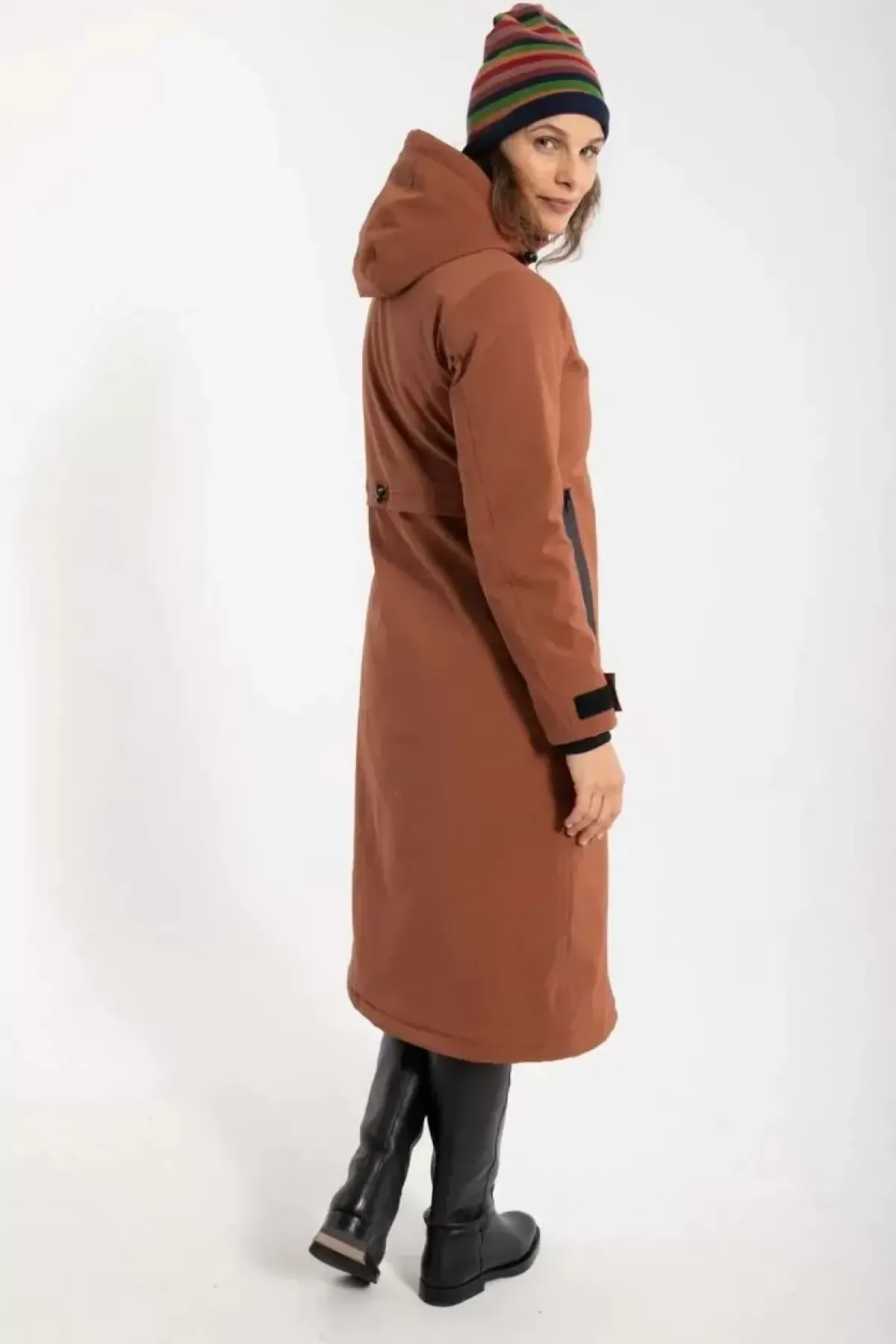 Danefæ Winterjacken>Danesandur Winter Coat Brick