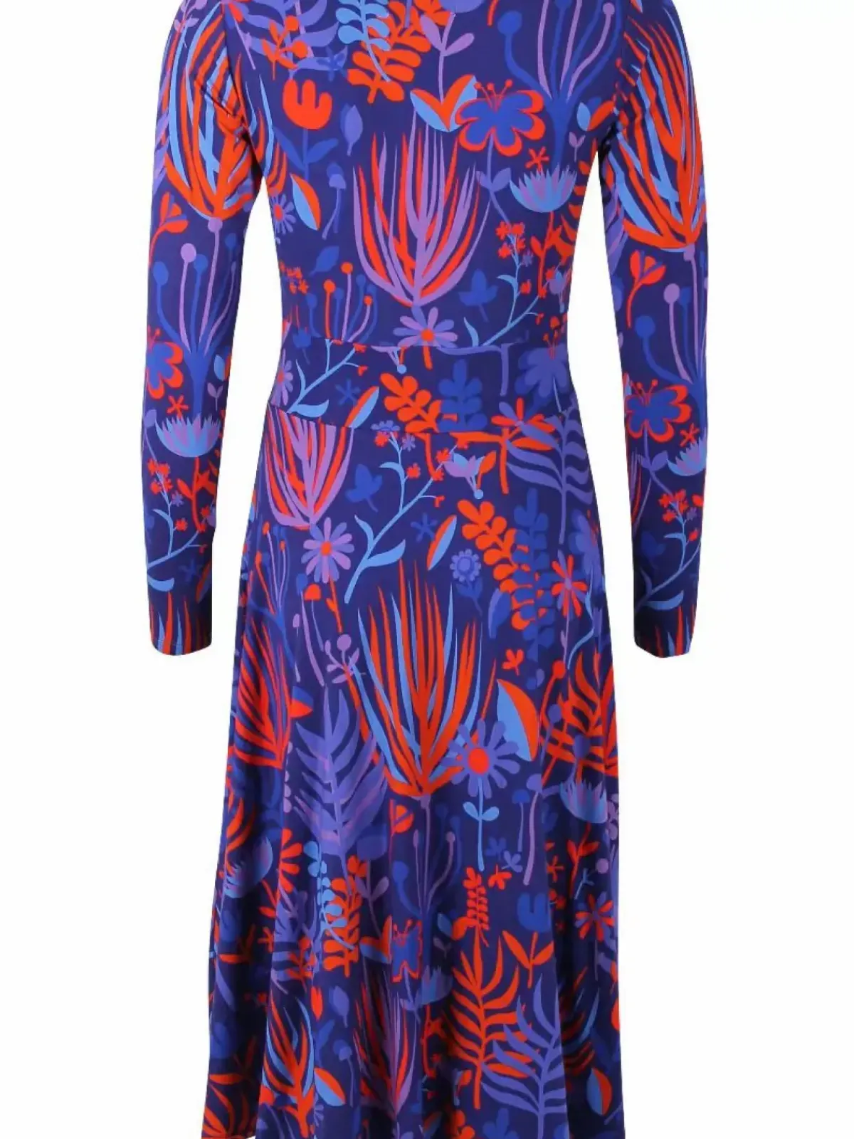 Danefæ Kleider>Danesigrid Viscose Dress Deep Marine Walkabout