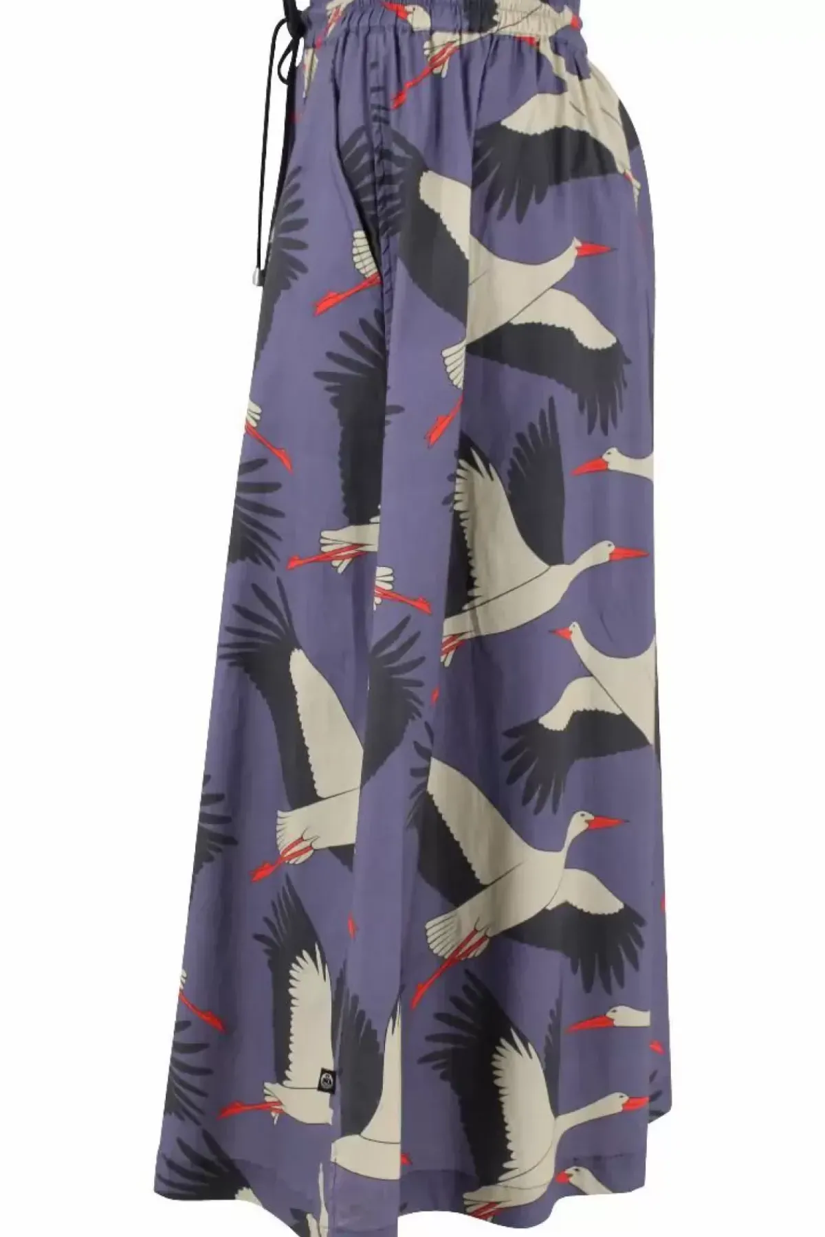 Danefæ Röcke>Danespresso Poplin Skirt Blue Grey Stork