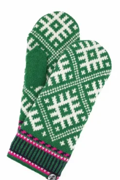 Danefæ Handschuhe>Danesuper Wool Mittens Green