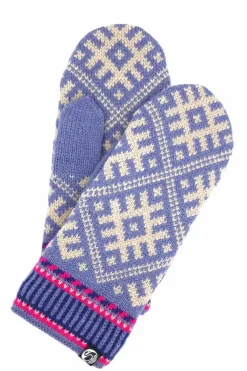 Danefæ Handschuhe>Danesuper Wool Mittens Porcelaine