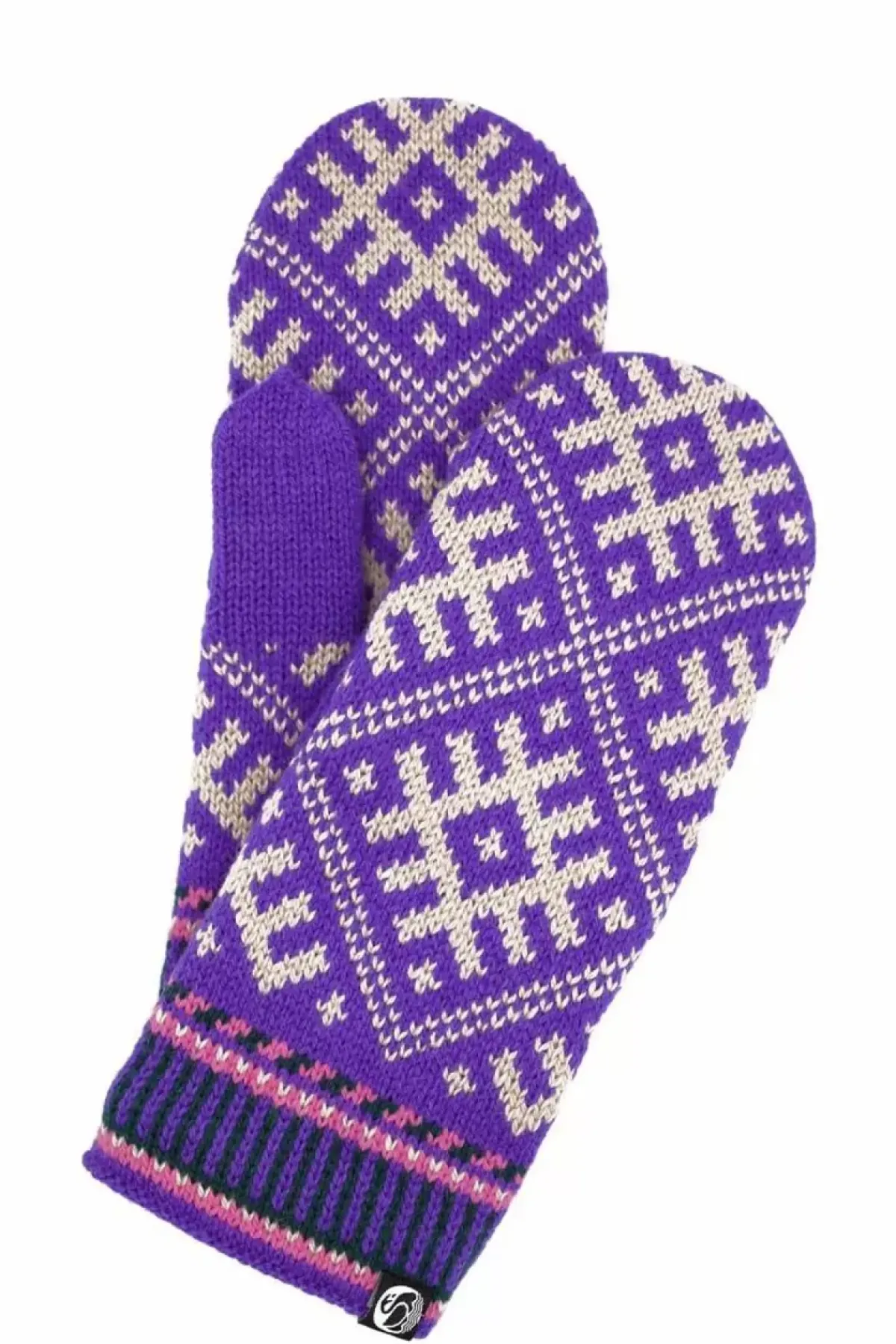 Danefæ Handschuhe>Danesuper Wool Mittens Purple