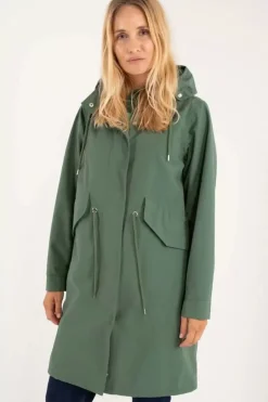 Danefæ Übergangsjacken>Danesvaneke Midseason Parka Rover Khaki