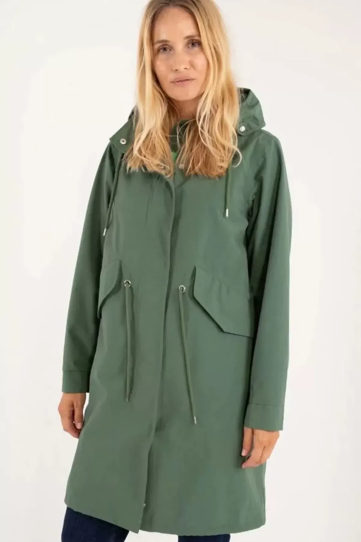 Danefæ Übergangsjacken>Danesvaneke Midseason Parka Rover Khaki