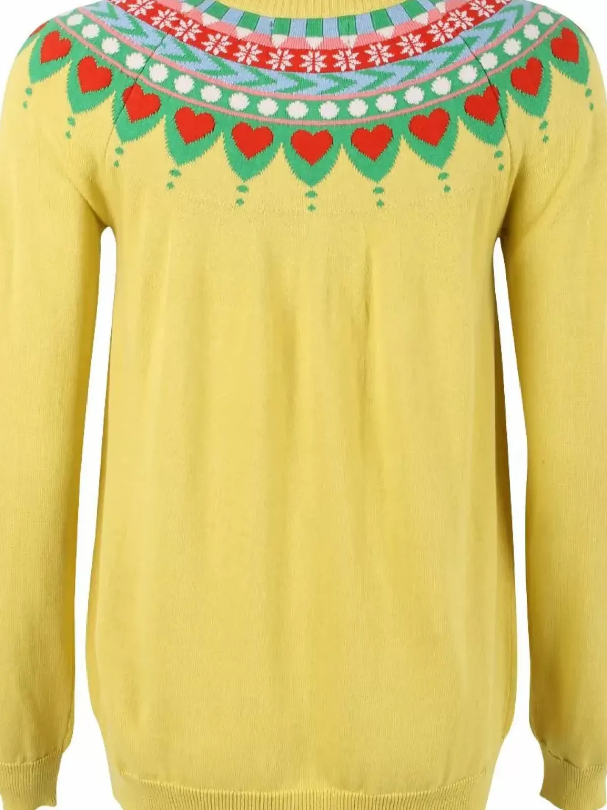 Danefæ Cardigan>Danesweetheart Cotton Knit Cardigan Faded Yellow