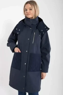 Danefæ Winterjacken>Danethorshavn Winter Coat Dk Navy