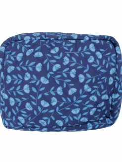 Danefæ Taschen>Danetine Pouch Cold Blue Big Fleurie