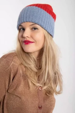 Danefæ Mützen/Hute>Danetop Beanie Porcelaine/Red