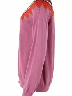 Danefæ Strickwaren>Danetrusty Cotton Knit Sweater Old Rose