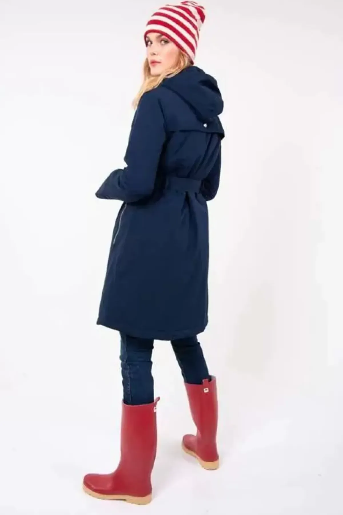 Danefæ Winterjacken>Danetyttebaer Winter Str Jacket Navy