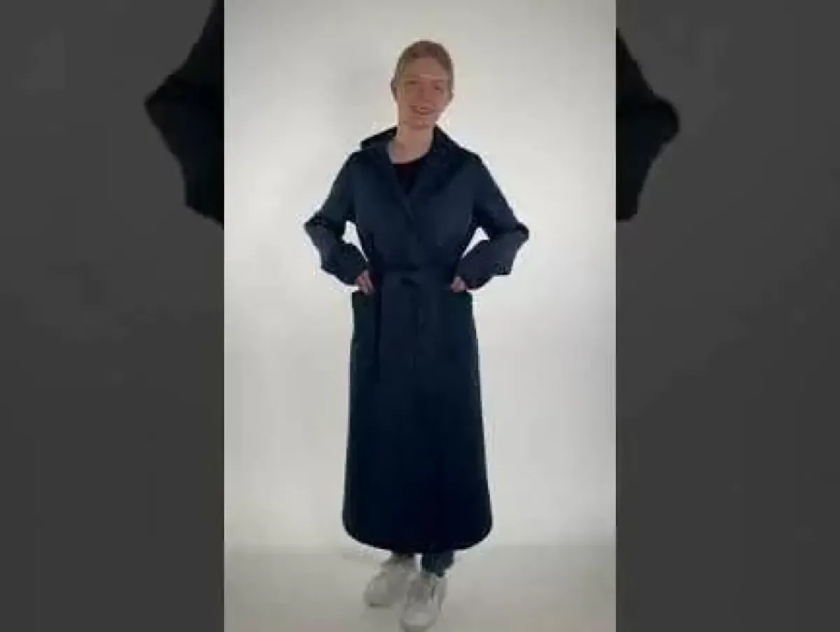 Danefæ Winter-Bademäntel>Daneviking Robe Dusty Navy