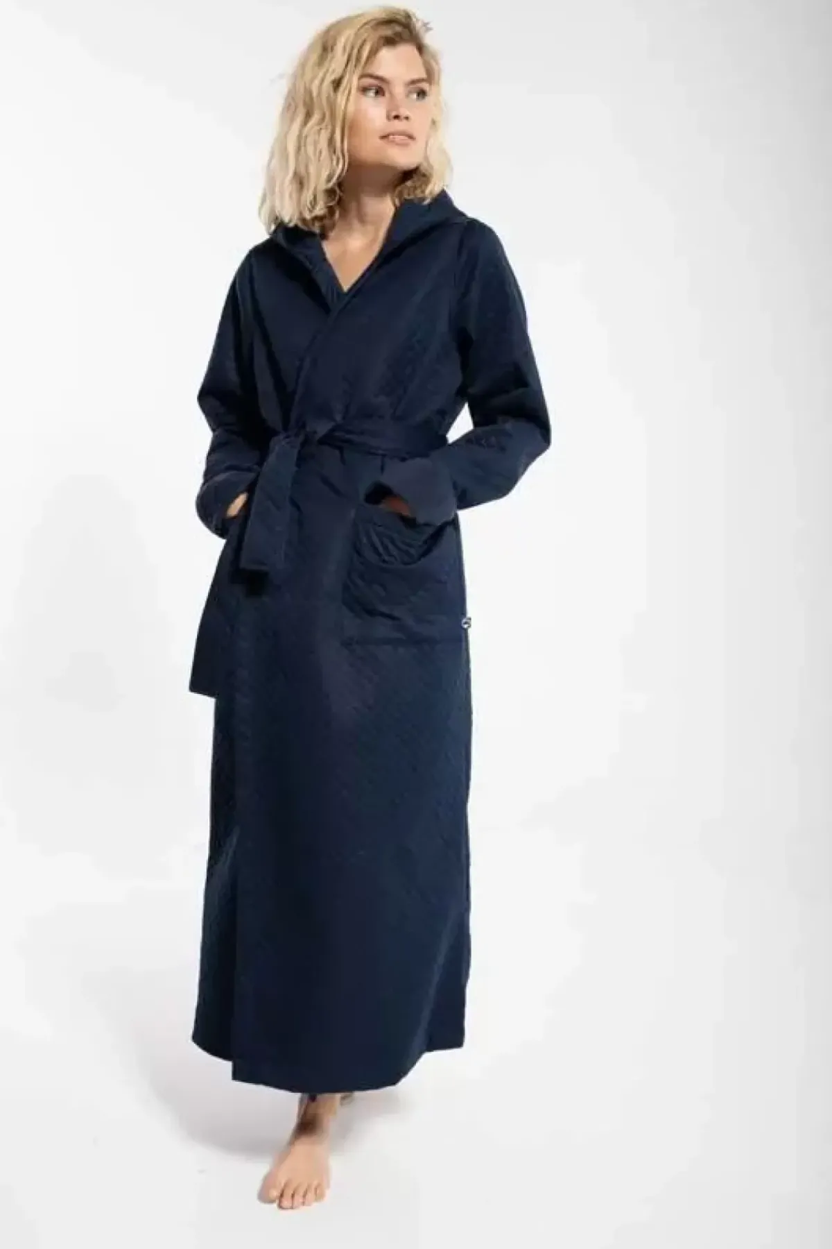 Danefæ Winter-Bademäntel>Daneviking Robe Dusty Navy