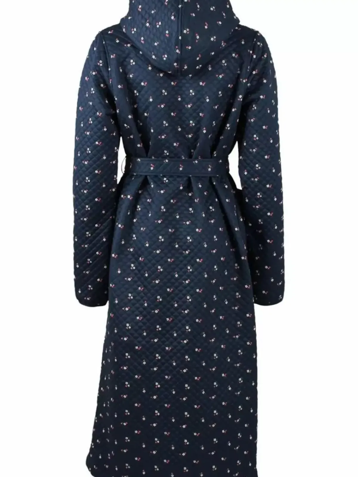 Danefæ Winter-Bademäntel>Daneviking Robe Navy Mini Flower