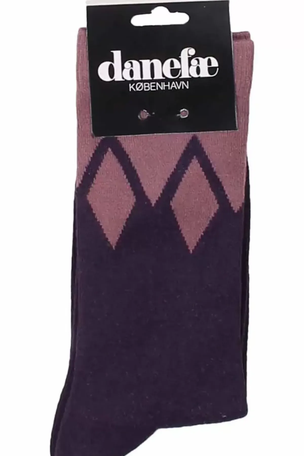Danefæ Socken Und Strümpfe>Danewalk With Me Socks Black Mauve/Clay Viola Icicles