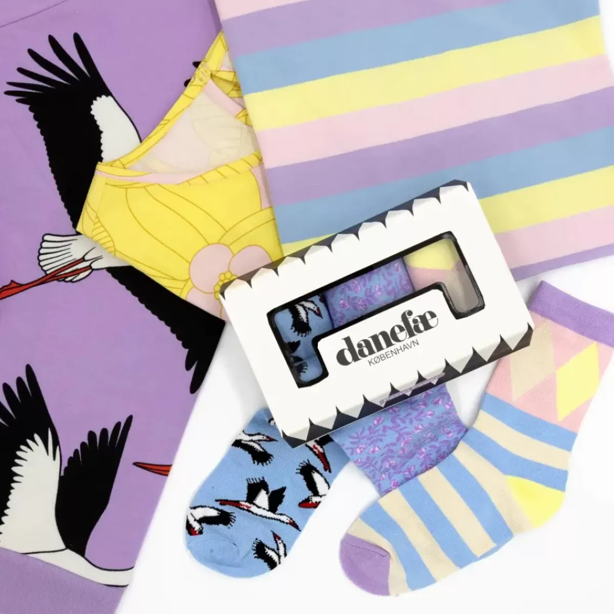 Danefæ Socken Und Strümpfe>Danewalk With Me Socks - Box Pastel Power