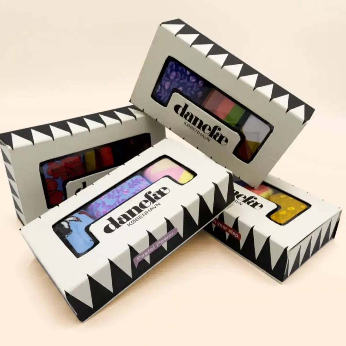 Danefæ Socken Und Strümpfe>Danewalk With Me Socks - Box Pastel Power