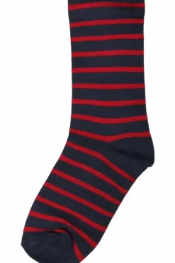 Danefæ Socken Und Strümpfe>Danewalk With Me Socks Dk Navy/Dk Red