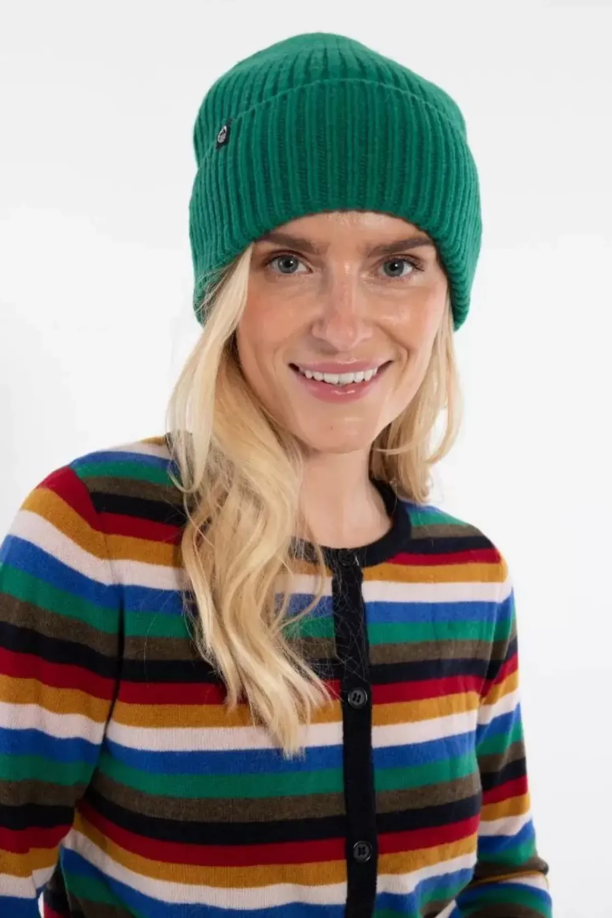 Danefæ Mützen/Hute>Danewarm Thoughts Merino Beanie Green