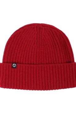 Danefæ Mützen/Hute>Danewarm Thoughts Merino Beanie Dark Red