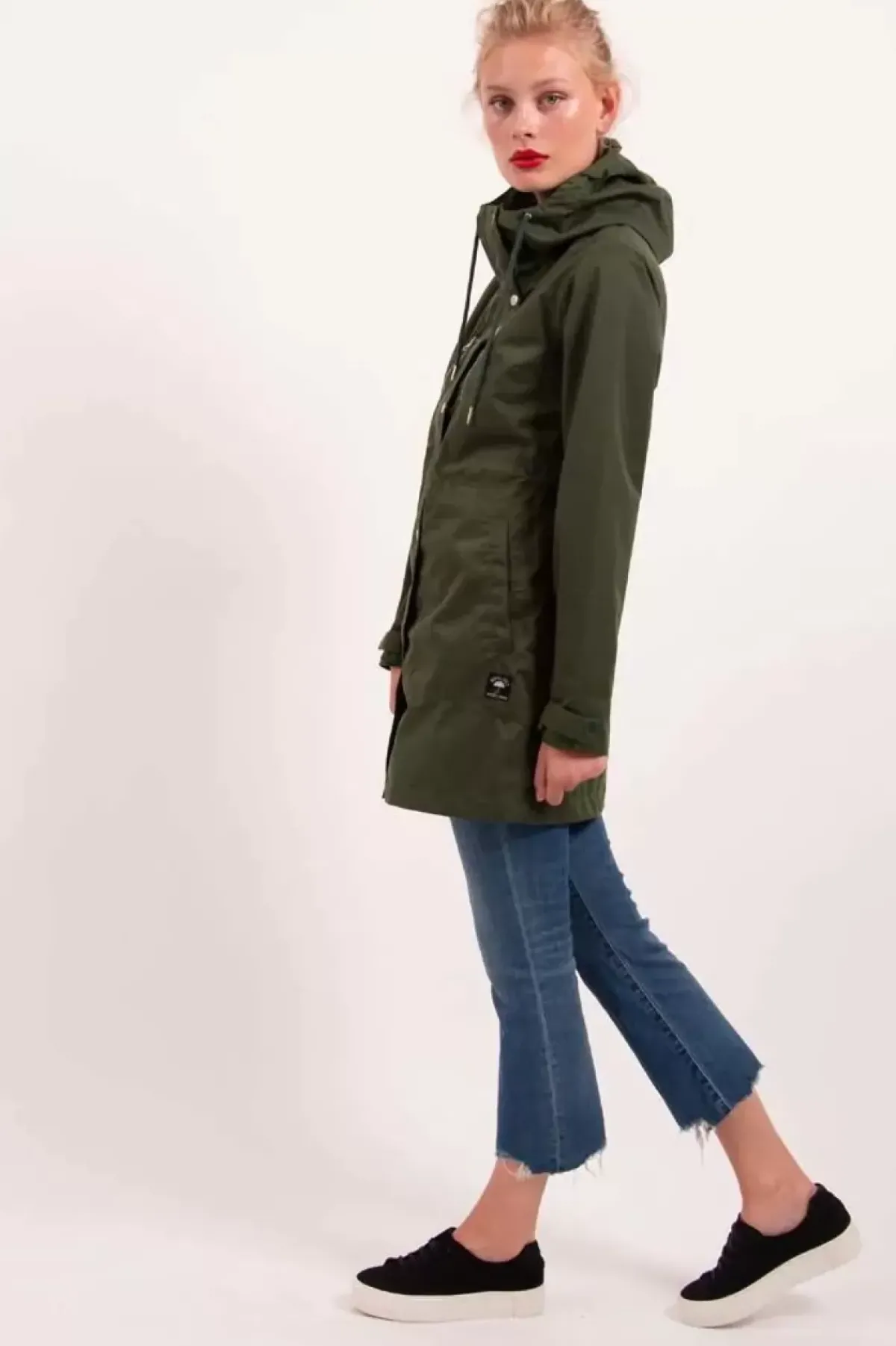 Danefæ Übergangsjacken>Daninge Midseason Parka Khaki