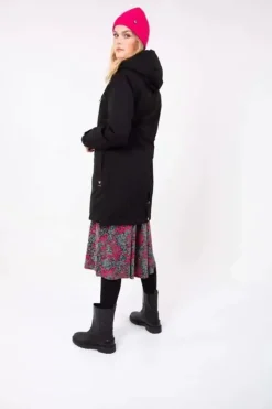 Danefæ Winterjacken>Daninge Winter Parka Black Brushed