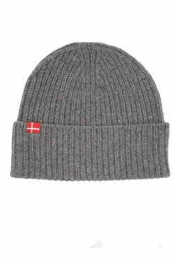 Danefæ Mützen/Hute>Danmark Merino Beanie Heather Grey