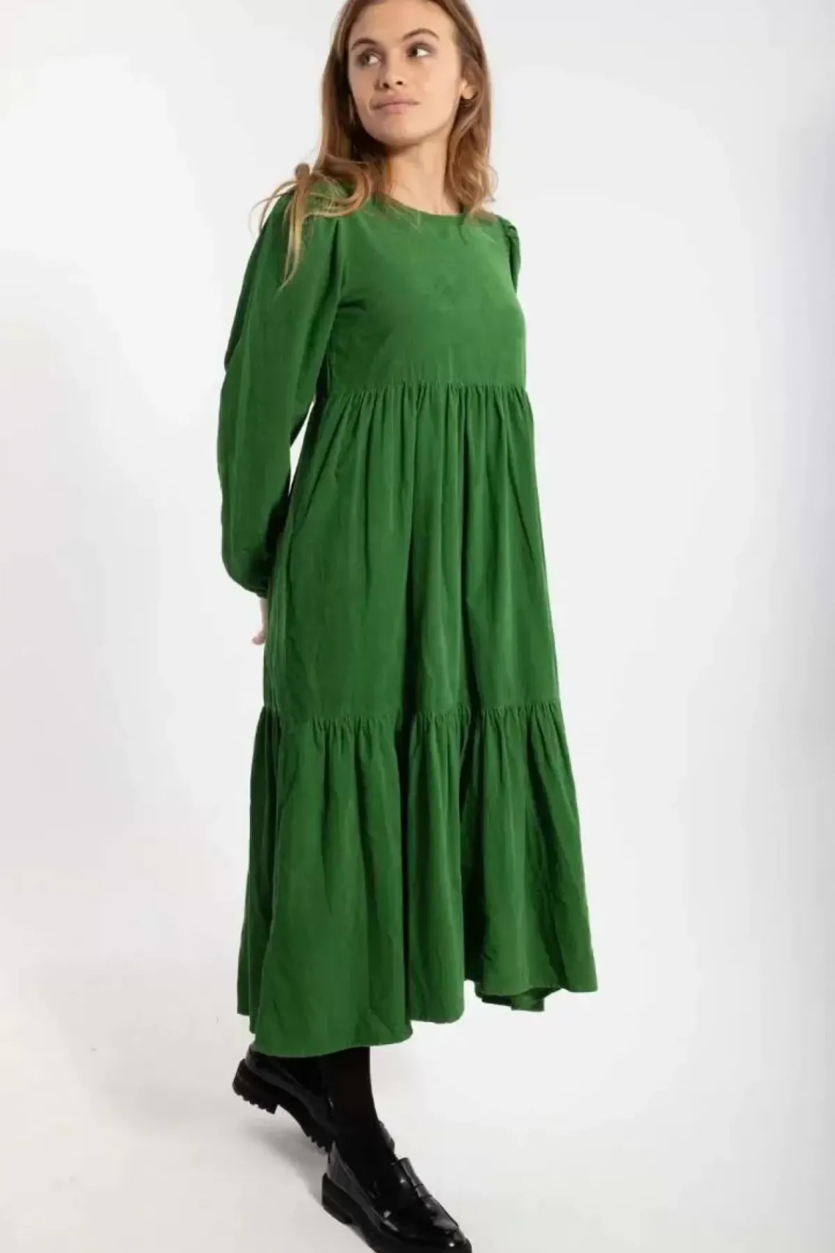 Danefæ Kleider>Danoktober Cord Dress Fall Jungle