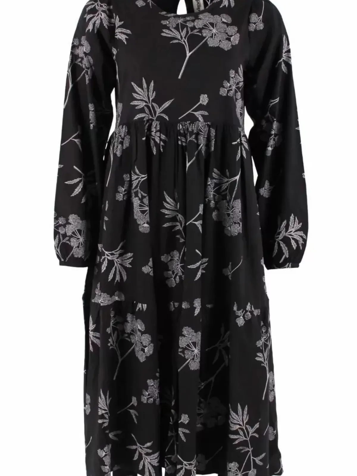 Danefæ Kleider>Danoktober Dress Black/Chalk Hemlock