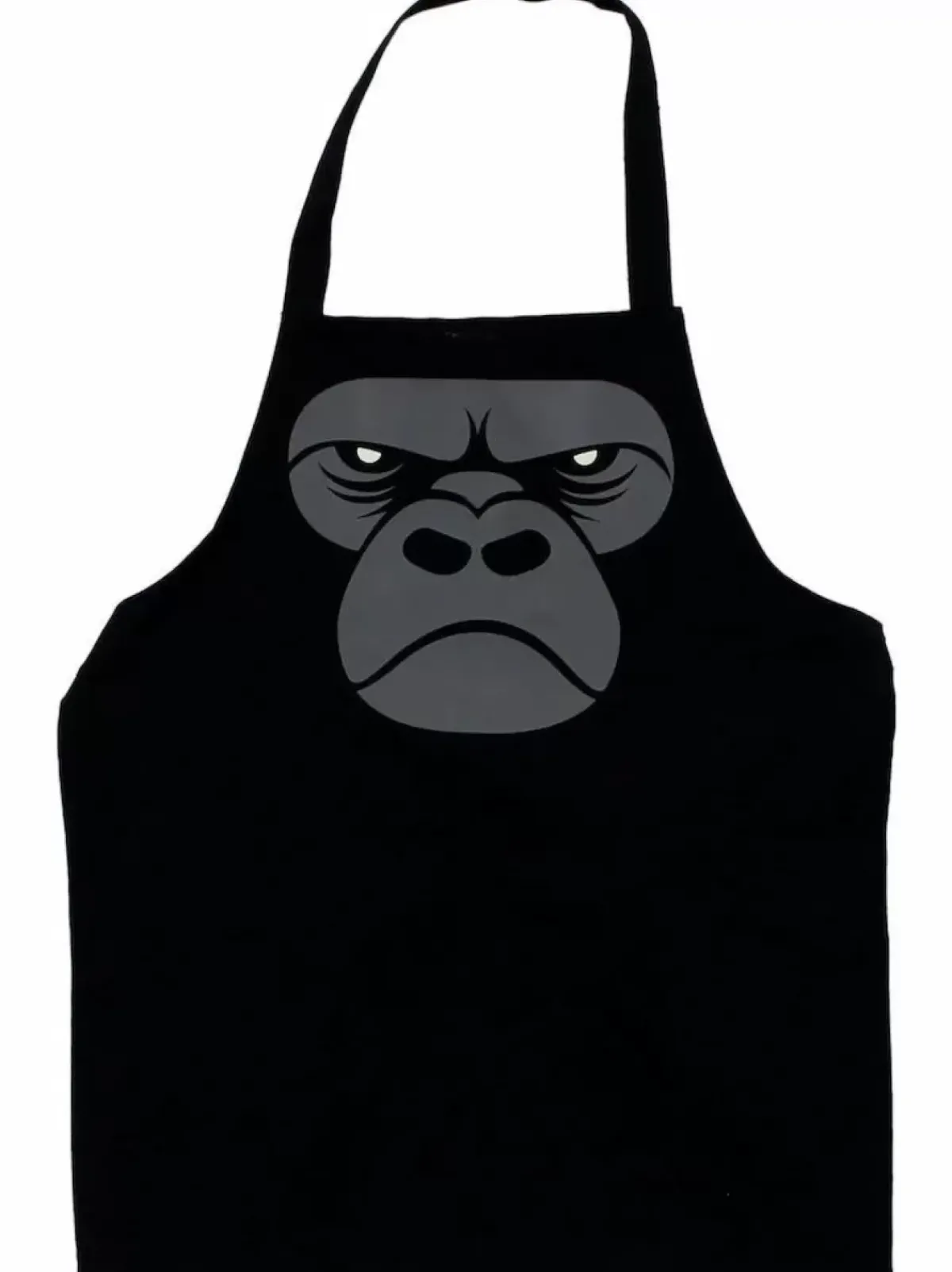 Danefæ Textilien Für Kinder>Dyr Apron - Kids Black Zoomgorilla