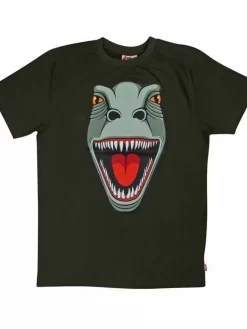 Danefæ T-Shirts>Dyrmande T Dk Safari T-Rex