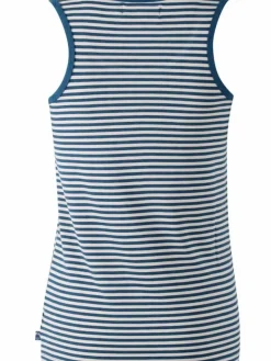 Danefæ Tops>Ess - Allinge Wool Top Stone Blue/Chalk